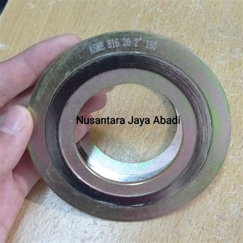 Jual Swg Spiral Wound Gasket Besi Carbon Steel Ansi Lb Inchi Dn