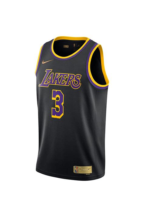 L A Lakers Anthony Davis Nike Earned Edition Swingman Jersey