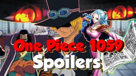 One Piece Chapter Spoiler Raw Scan Youtube