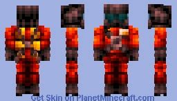 Lethal company Intern v2 Minecraft Skin