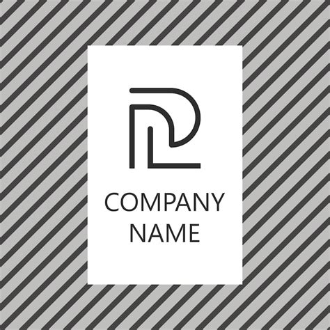 Premium Vector Minimalistic Shape Corporate Professional Company Logo