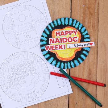 Naidoc Week Spin Card By Cleverpatch Tpt