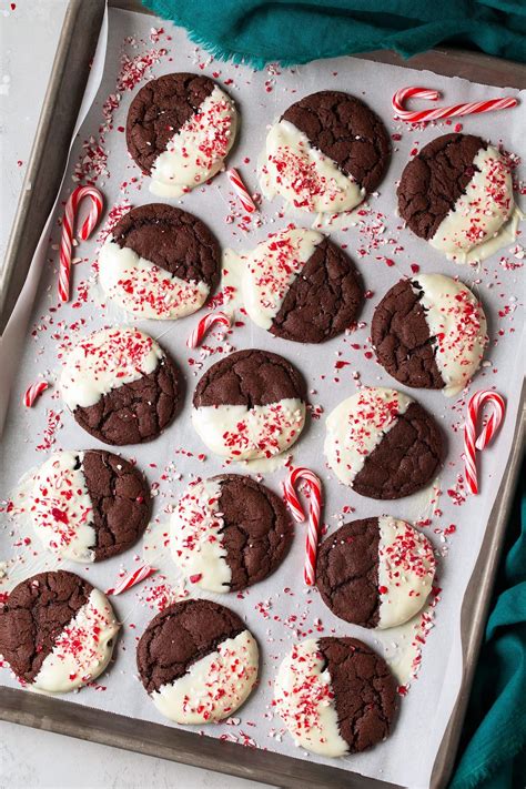 The Perfect Holiday Cookie Such A Delicious Flavor Combination With Rich Choco Peppermint