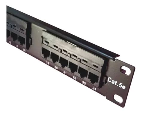 Patchera Patch Panel Posiciones Puertos Rj Cat E Env O Gratis