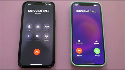 Incoming Call Outgoing Call At The Same Time IPhone 12 IPhone 13