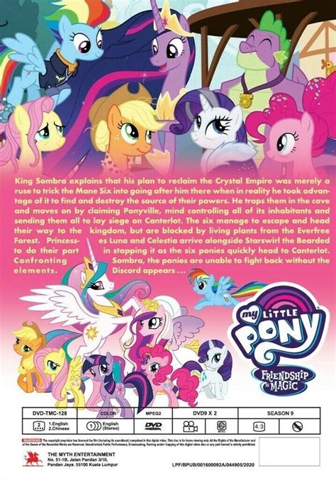 My Little Pony Friendship Is Magic Season 9 Vol1 26 End Dvd All