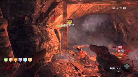 Cave Challenge 2 Shangri La MP5k Tunnel Black Ops Zombies YouTube