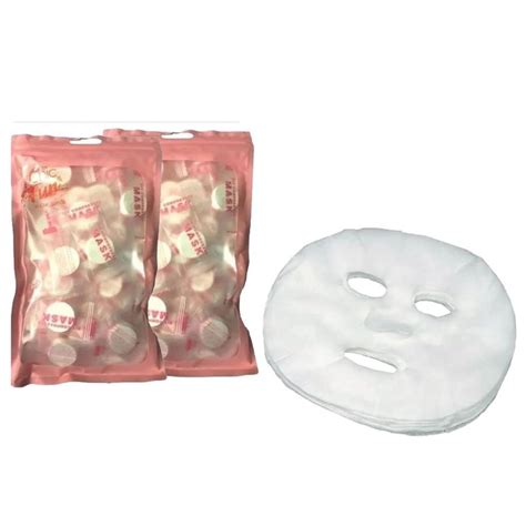 Kit Unidades M Scara Facial Desidratada Comprimido Compactada Para