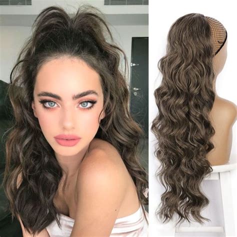 Guore Party Fluffy High Quality Thick Natural Synthetic Curly Hair