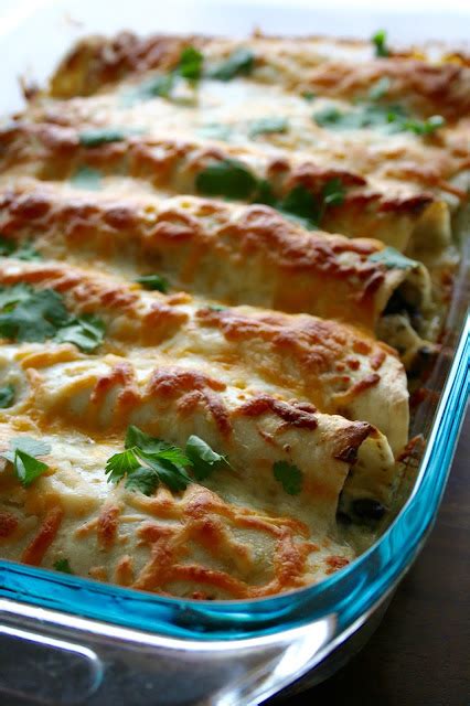 Ranch Chicken Enchiladas