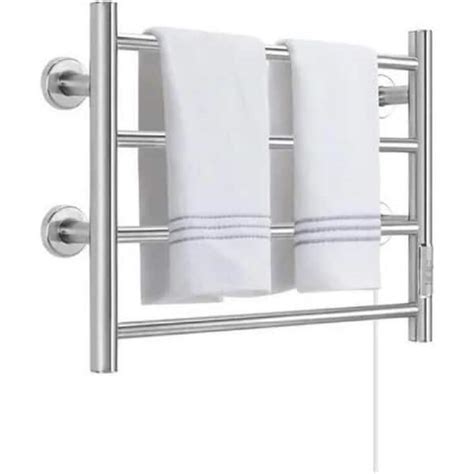 Timer Towel Holders Wall Mounted Plug In Hardwired Towel Warmer