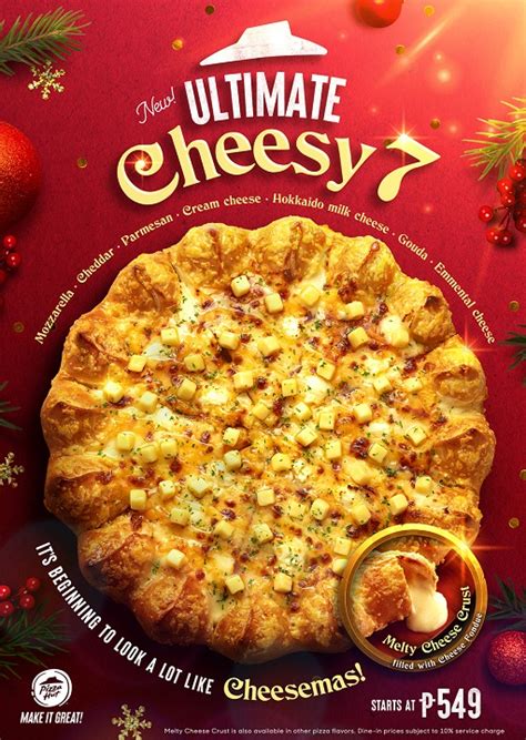 The New Ultimate Cheesy 7 Pizza Is Pizza Huts Cheesiest Pizza Ever