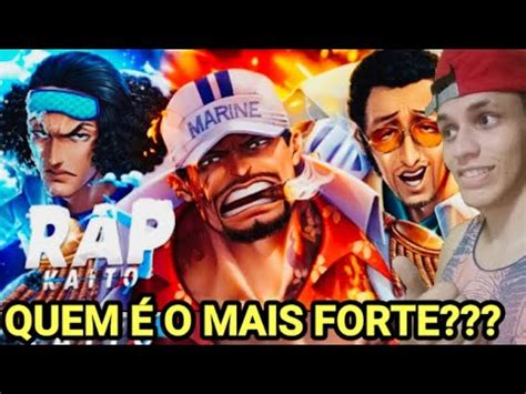 React Faces Da Justi A Almirantes One Piece Kaito Ft M Rkim