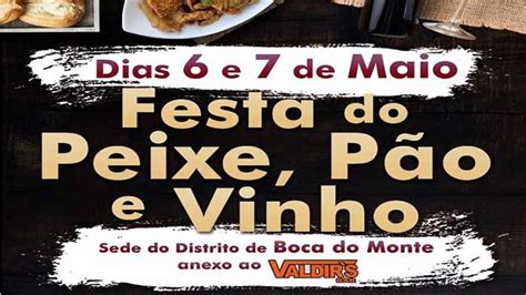 Santa Maria Ter Festa Do Peixe P O E Vinho Dias E De Maio