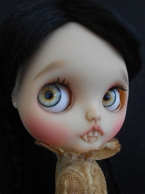 Custom Vampire Blythe Doll Etsy Mu Ecas Blythe Etsy Blythe