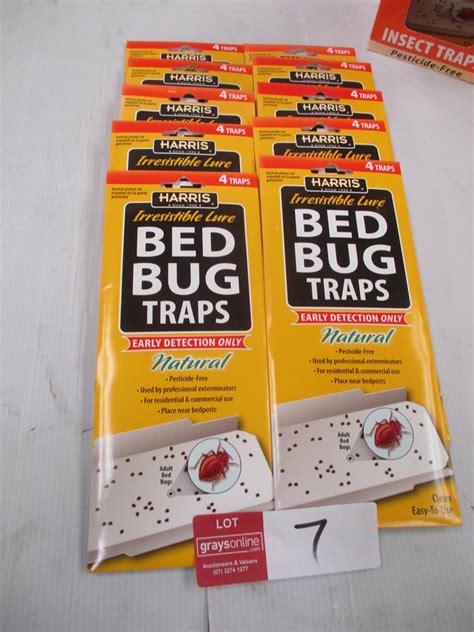 Qty 15 Packs X Harris Bed Bugs Traps Auction 0040 7028546 Grays