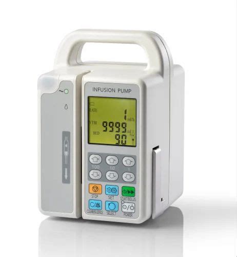 Rate Mode Infusion Syringe Pump For Hospital At Rs In Mumbai