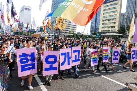 퀴어축제 불허한 서울시 조직위 혐오 세력 압력 부당하다 중앙일보