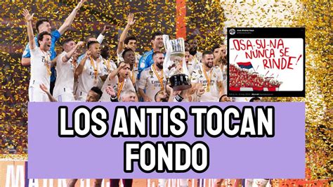 Rid Culo Hist Rico De Los Antimadridistas Tras La Victoria Del Real