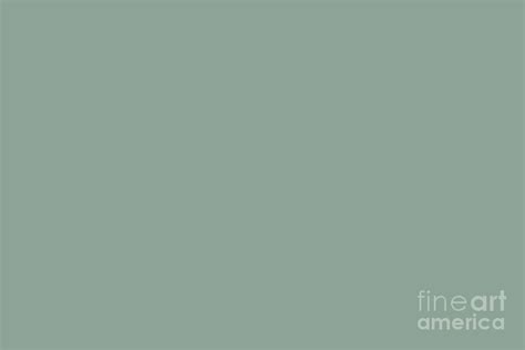 Muted Mid Tone Green Gray Solid Color Pairs To Valspar Green Water