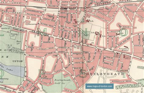 Map of Bexleyheath, London