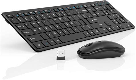 Buy Ratel Wireless Keyboard And Mouse Combo Silent 24ghz Ultra Thin Full Sized Wireless Keyboard