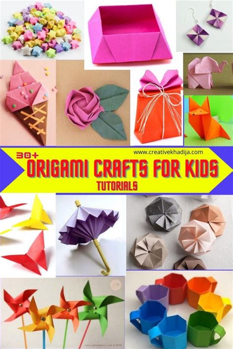 Folded Paper Art For Kids