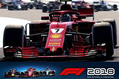 Spielecharts Rennsimulation F1 2018 fährt auf PS4 Xbox One und PC an