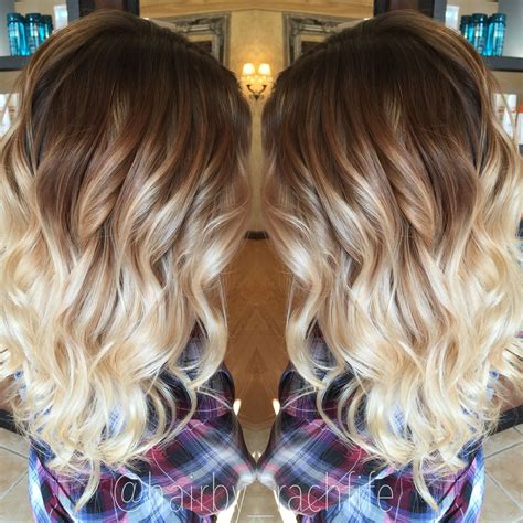 Custom Color Blonde Colormelt Ombre Hair By Rachel Fife Sf Salon Hair Styles Ombre Hair