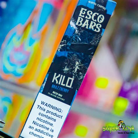 Esco Bars X Kilo 4000 Puff Disposable Devices Supernova Smoke Shop