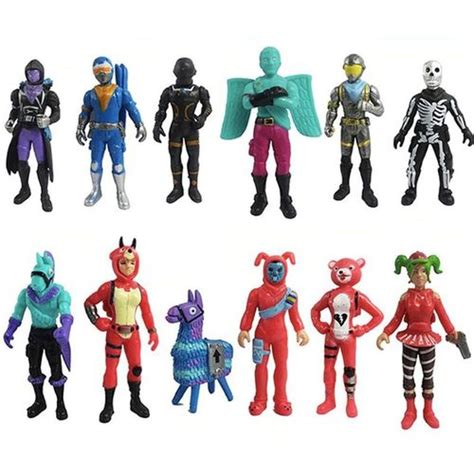 🏷️【tudo Sobre】→ Kit Action Figure Fortnite 12 Bonecos