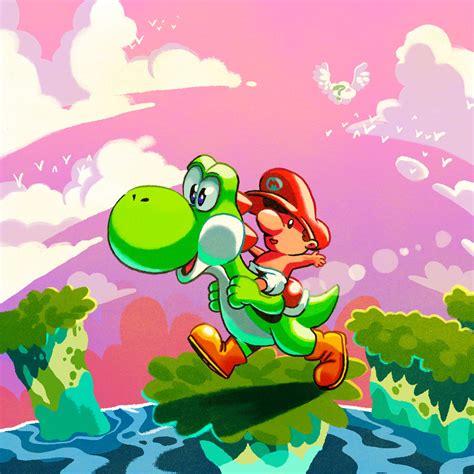 Yoshi's Island by Mol200 on DeviantArt