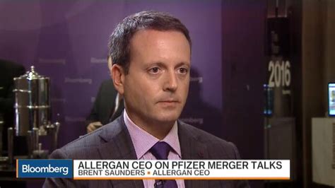 Pfizer, Allergan Said to Discuss Making Saunders CEO in Deal - Bloomberg