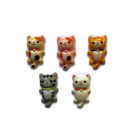 Cat Magnets Tin Cute Cat Magnets Fridge Magnets Kawaii Magnets