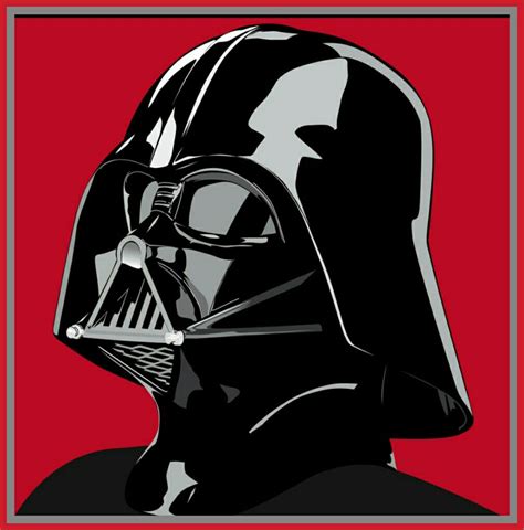 Star Wars Darth Vader Round Sticker Artofit