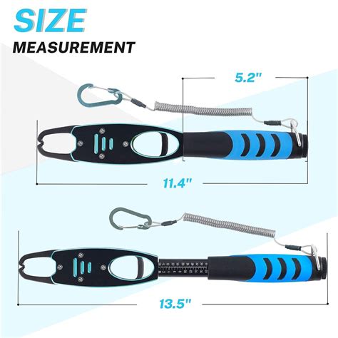 Night Cat Fish Lip Gripper With Scale 2 In 1 Aluminum Alloy