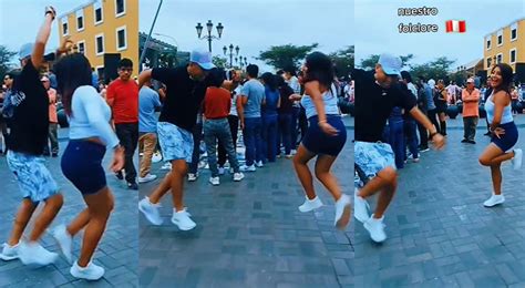 Tiktok Viral Per J Venes Peruanos Se Roban El Show Bailando Huayno En