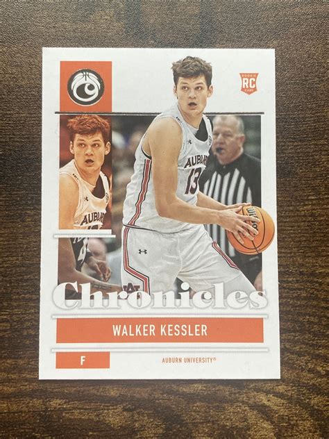 Panini Chronicles Draft Picks Walker Kessler D Ebay