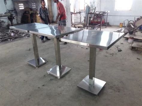 Modern Stainless Steel Restaurant Dining Table Frame At Rs In