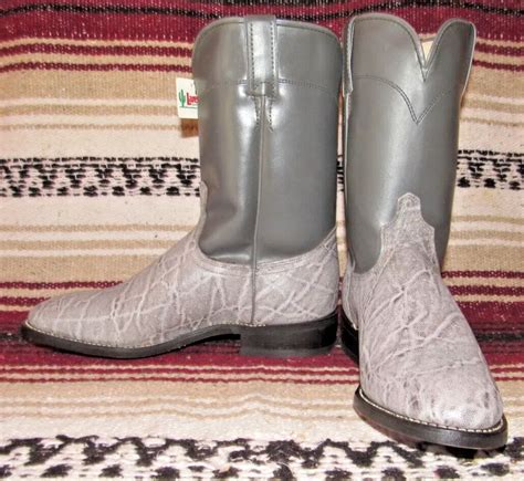 Grey Elephant Cowboy Boots Hotsell Bellvalefarms