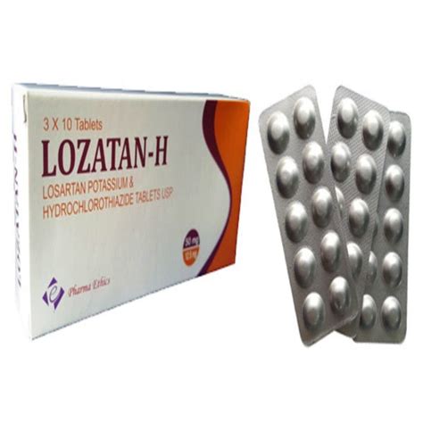 Lozatan H Losartan Hydrochlorothiazide 30 Tablets Asset Pharmacy