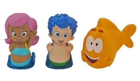 New Sealed Bubble Guppies School Bus Mr Grouper Gil Molly Figures