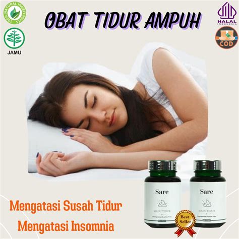 Jual MENGATASI INSOMNIA SUSAH TIDUR OBAT PENGHILANG STRES 100 ASLI