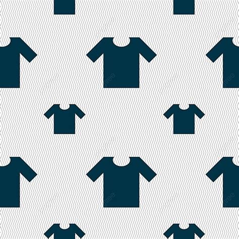 Geometric Texture Seamless Pattern Vector With Tshirt Icon Symbol ...