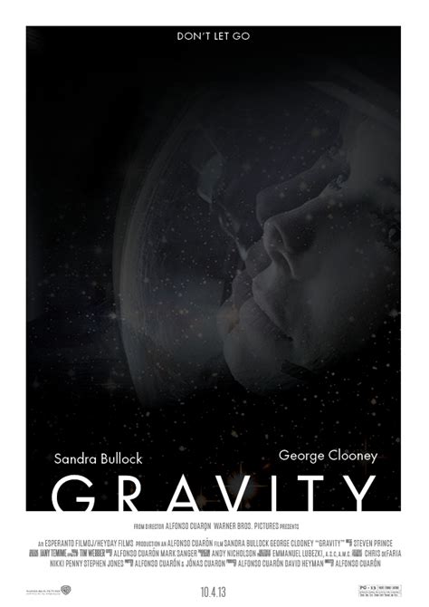 GRAVITY Movie Poster on Behance