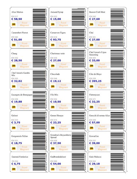 Editable Printable Price Tag Template