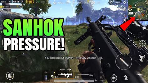 Sanhok Pressure Fpp Solo Vs Squad Pubg Mobile Youtube