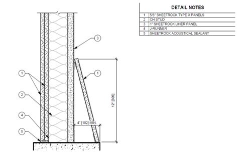 Design Details Details Page Elevator Shaft Cant Strip Detail 2d Revit