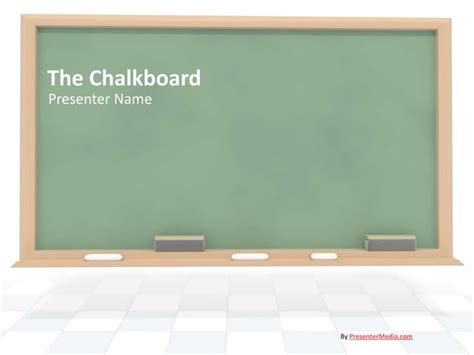 Blackboardppt Template Ppt