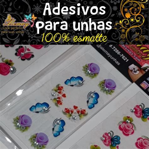 Alemay Adesivos De Unhas D Pedrinhas De Strass Para Unhas Das